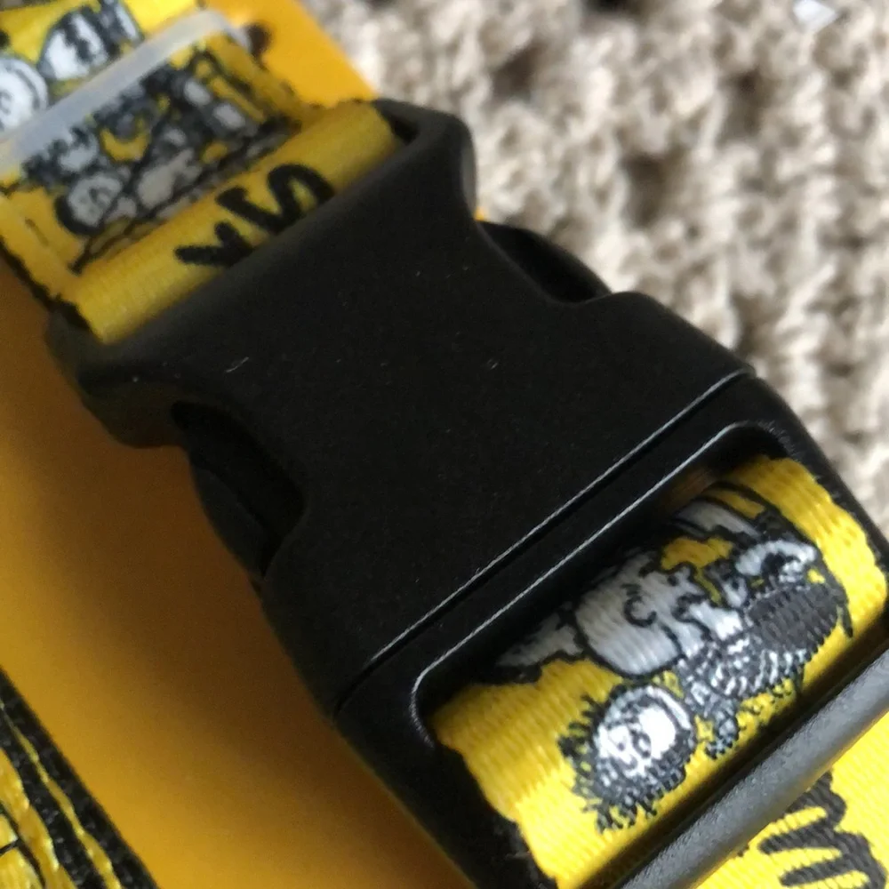 Peanuts Characters Yellow Pet Leash and Collar Set
